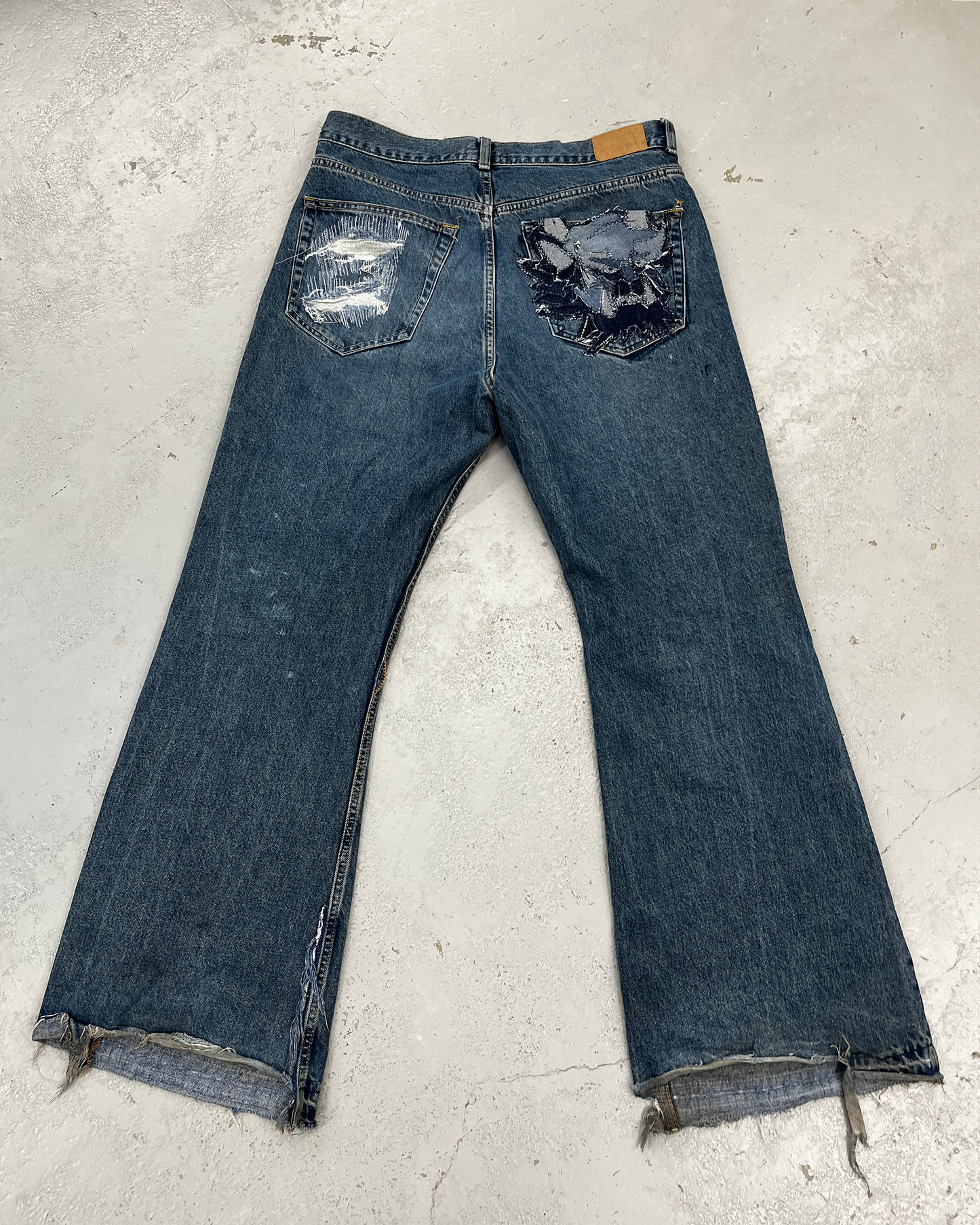 Custom Japanese Bootcut Jeans