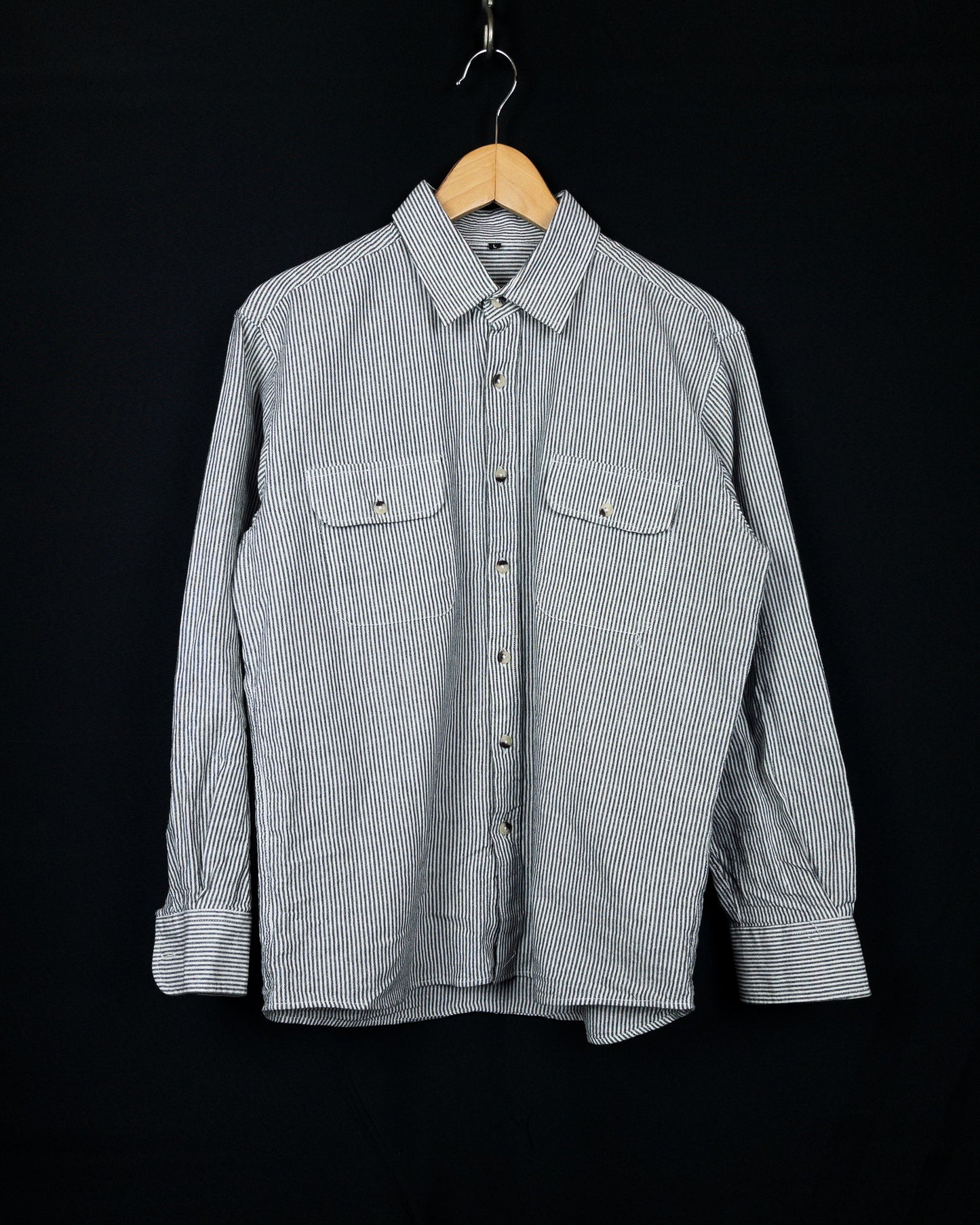 Upcycled Japanese workwear Button-Up