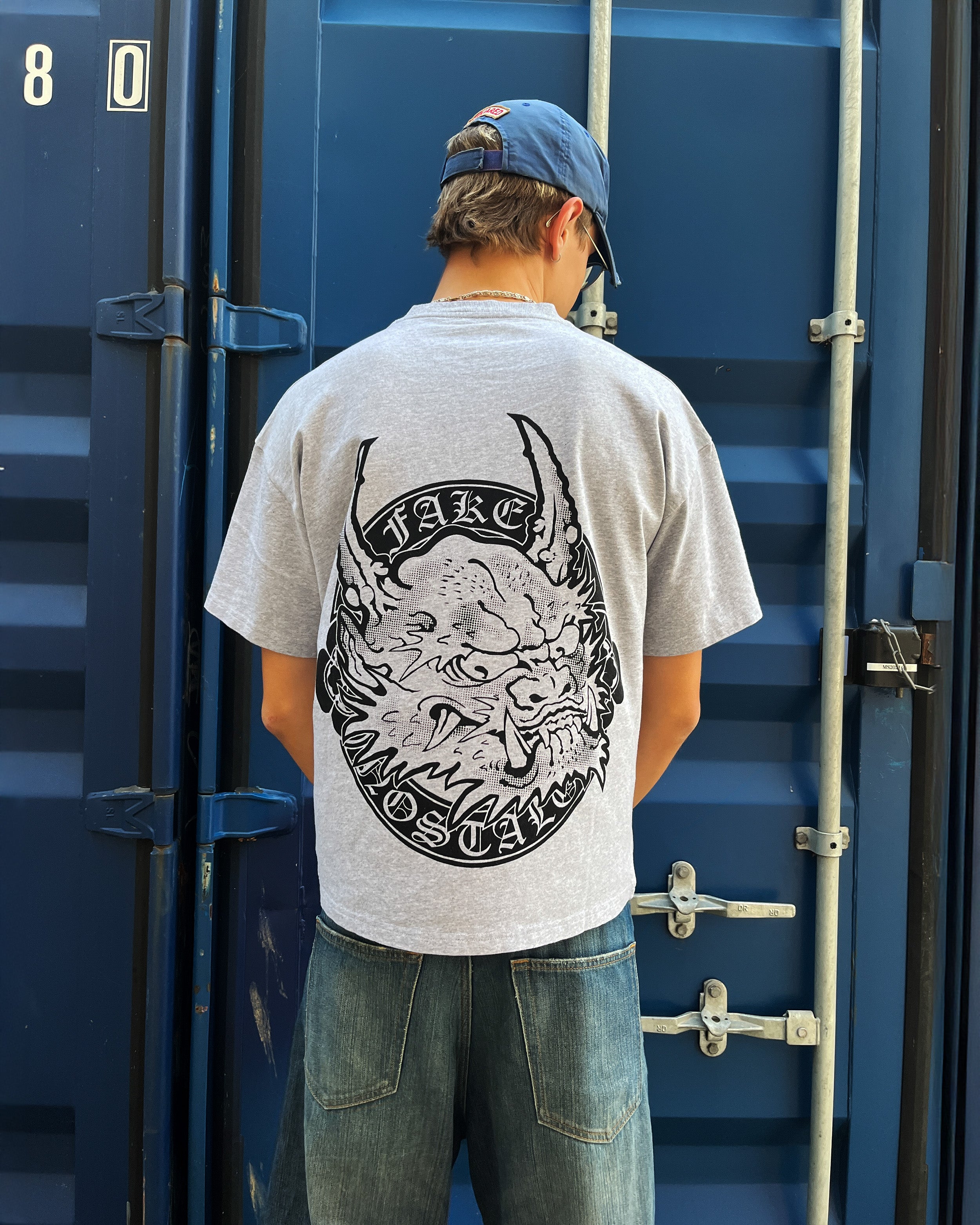 BOXY HEATHER GRAY T-SHIRT